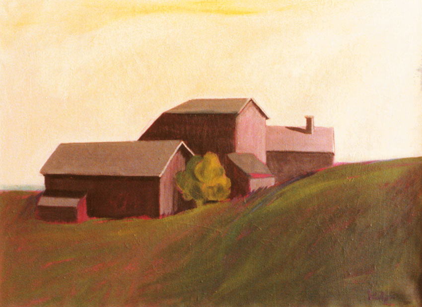 Textbilder - Bauernhof, 1977 (WVZ-Nr. 249)