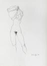 Nude undressing
