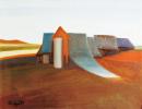 Waldviertler Landschaften - Gehöft mit Silo