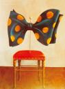 Gracious stools with dotted bow-tie