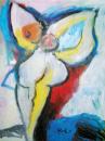 Nude with wings